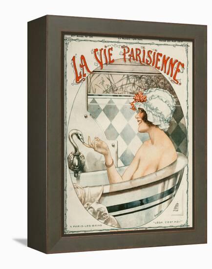La Vie Parisienne, Cheri Herouard, 1919, France-null-Framed Premier Image Canvas