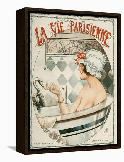 La Vie Parisienne, Cheri Herouard, 1919, France-null-Framed Premier Image Canvas