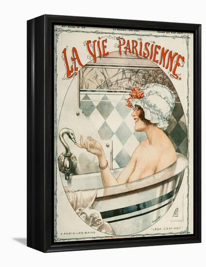 La Vie Parisienne, Cheri Herouard, 1919, France-null-Framed Premier Image Canvas