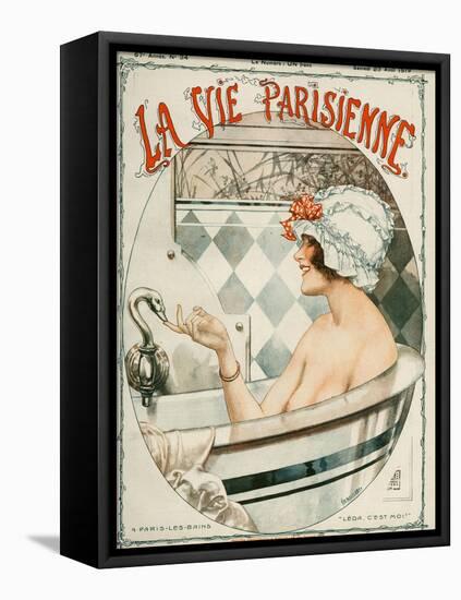 La Vie Parisienne, Cheri Herouard, 1919, France-null-Framed Premier Image Canvas