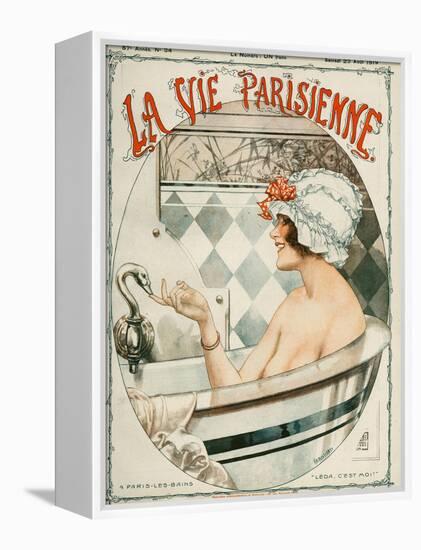 La Vie Parisienne, Cheri Herouard, 1919, France-null-Framed Premier Image Canvas
