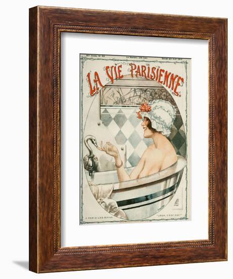 La Vie Parisienne, Cheri Herouard, 1919, France-null-Framed Giclee Print