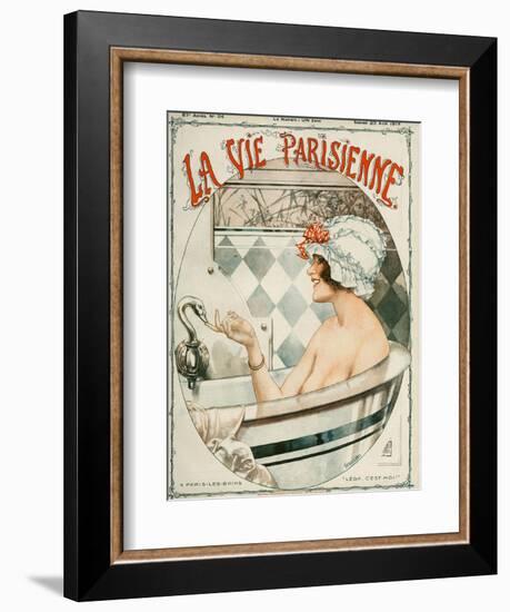 La Vie Parisienne, Cheri Herouard, 1919, France-null-Framed Giclee Print