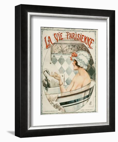 La Vie Parisienne, Cheri Herouard, 1919, France-null-Framed Giclee Print