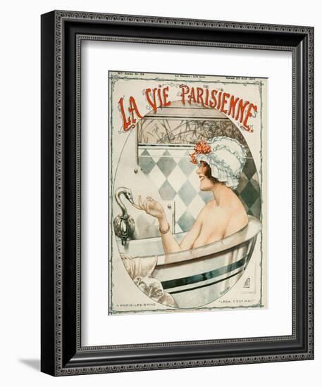 La Vie Parisienne, Cheri Herouard, 1919, France-null-Framed Giclee Print