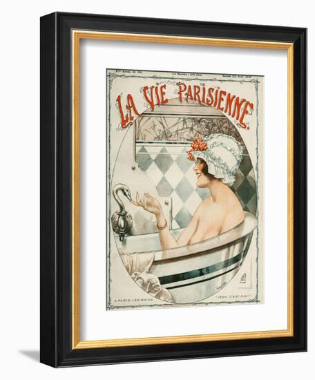 La Vie Parisienne, Cheri Herouard, 1919, France-null-Framed Giclee Print