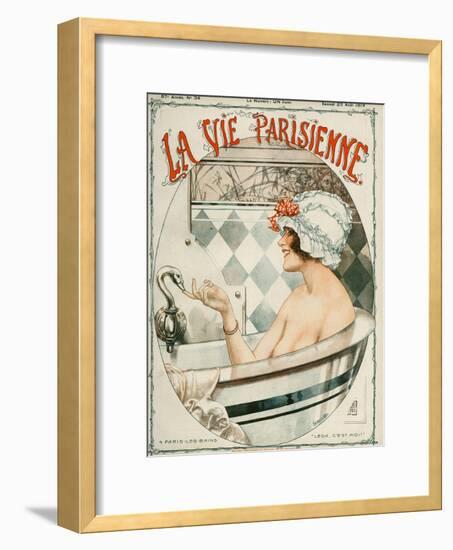 La Vie Parisienne, Cheri Herouard, 1919, France-null-Framed Giclee Print