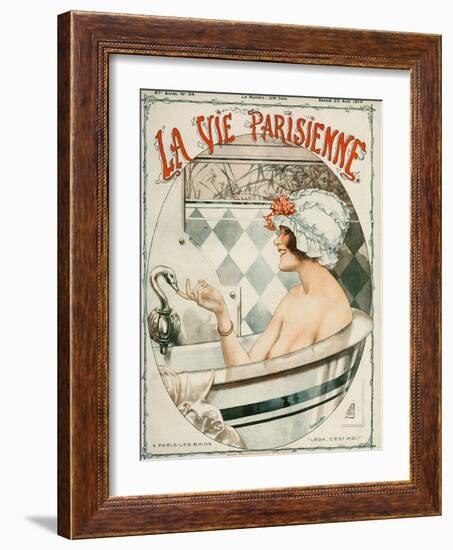 La Vie Parisienne, Cheri Herouard, 1919, France-null-Framed Giclee Print