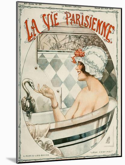 La Vie Parisienne, Cheri Herouard, 1919, France-null-Mounted Giclee Print