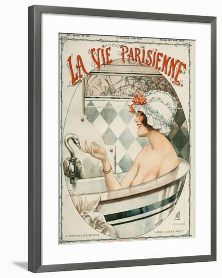 La Vie Parisienne, Cheri Herouard, 1919, France-null-Framed Giclee Print