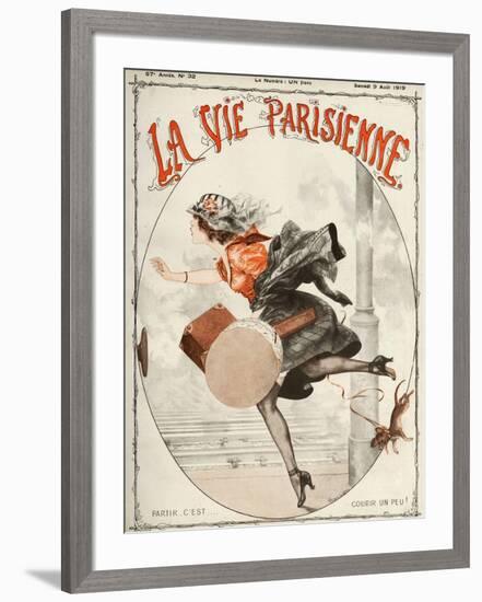 La Vie Parisienne, Cheri Herouard, 1919, France-null-Framed Giclee Print