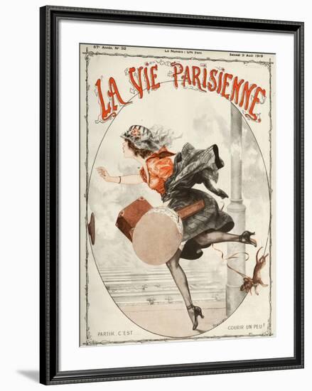 La Vie Parisienne, Cheri Herouard, 1919, France-null-Framed Giclee Print