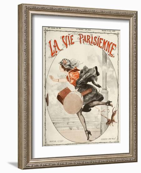 La Vie Parisienne, Cheri Herouard, 1919, France-null-Framed Giclee Print