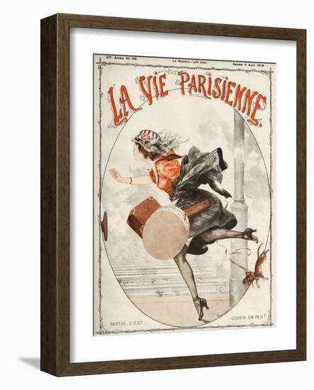 La Vie Parisienne, Cheri Herouard, 1919, France-null-Framed Giclee Print