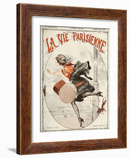 La Vie Parisienne, Cheri Herouard, 1919, France-null-Framed Giclee Print