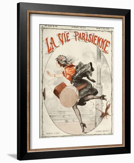 La Vie Parisienne, Cheri Herouard, 1919, France-null-Framed Giclee Print