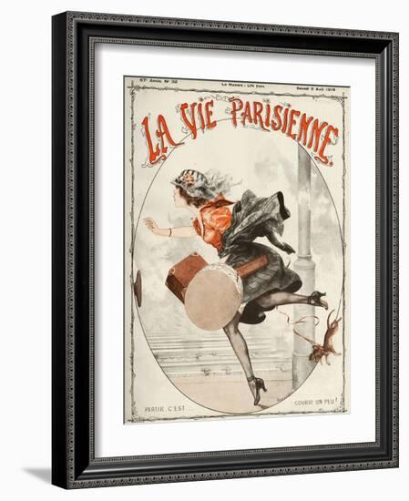 La Vie Parisienne, Cheri Herouard, 1919, France-null-Framed Giclee Print