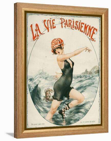 La Vie Parisienne, Cheri Herouard, 1919, France-null-Framed Premier Image Canvas