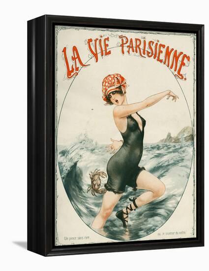 La Vie Parisienne, Cheri Herouard, 1919, France-null-Framed Premier Image Canvas