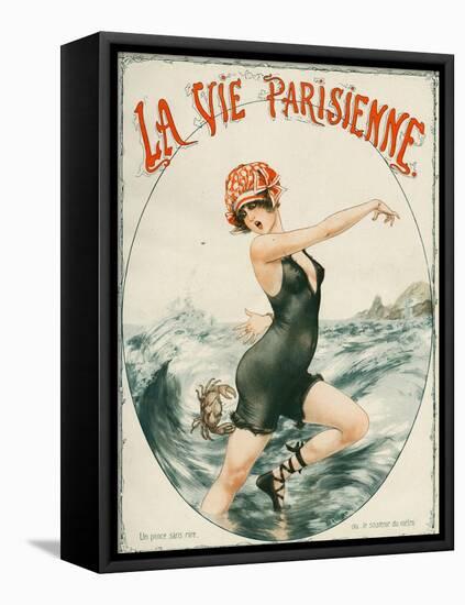 La Vie Parisienne, Cheri Herouard, 1919, France-null-Framed Premier Image Canvas