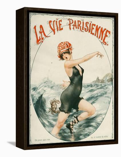 La Vie Parisienne, Cheri Herouard, 1919, France-null-Framed Premier Image Canvas