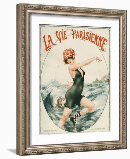 La Vie Parisienne, Cheri Herouard, 1919, France-null-Framed Giclee Print