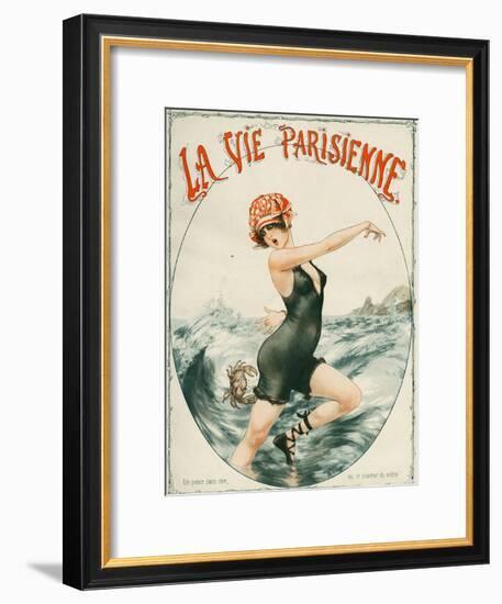 La Vie Parisienne, Cheri Herouard, 1919, France-null-Framed Giclee Print