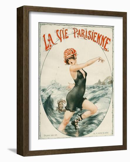 La Vie Parisienne, Cheri Herouard, 1919, France-null-Framed Giclee Print