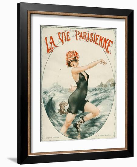 La Vie Parisienne, Cheri Herouard, 1919, France-null-Framed Giclee Print