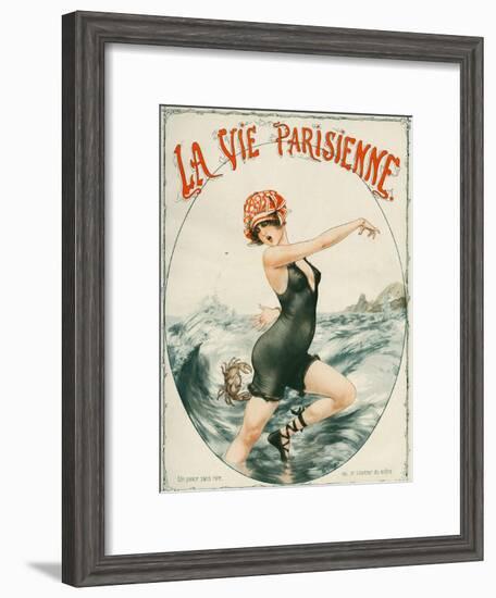 La Vie Parisienne, Cheri Herouard, 1919, France-null-Framed Giclee Print