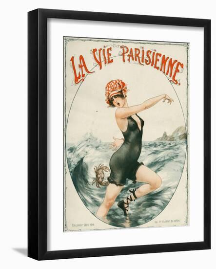 La Vie Parisienne, Cheri Herouard, 1919, France-null-Framed Giclee Print