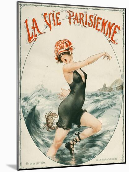 La Vie Parisienne, Cheri Herouard, 1919, France-null-Mounted Giclee Print