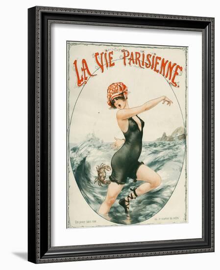 La Vie Parisienne, Cheri Herouard, 1919, France-null-Framed Giclee Print