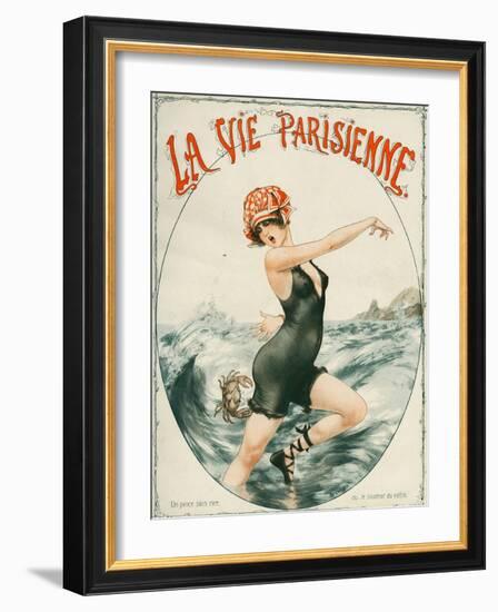 La Vie Parisienne, Cheri Herouard, 1919, France-null-Framed Giclee Print