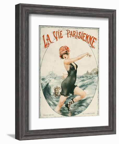 La Vie Parisienne, Cheri Herouard, 1919, France-null-Framed Giclee Print