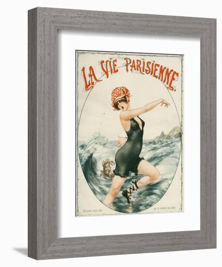 La Vie Parisienne, Cheri Herouard, 1919, France-null-Framed Giclee Print