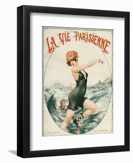 La Vie Parisienne, Cheri Herouard, 1919, France-null-Framed Giclee Print