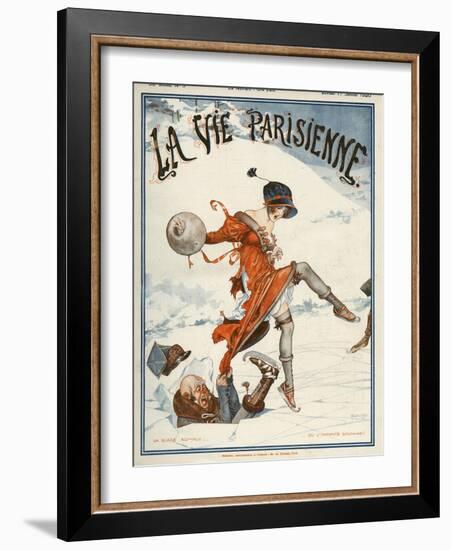 La Vie Parisienne, Cheri Herouard, 1920, France-null-Framed Giclee Print