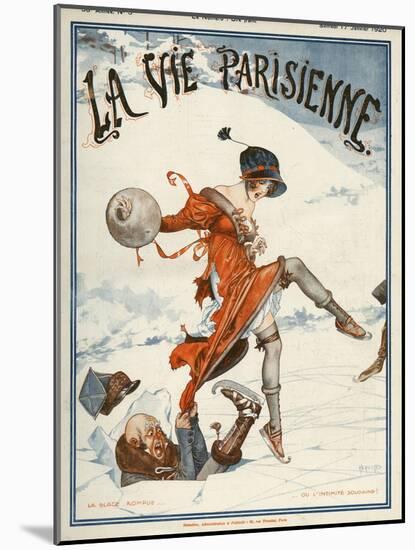 La Vie Parisienne, Cheri Herouard, 1920, France-null-Mounted Giclee Print