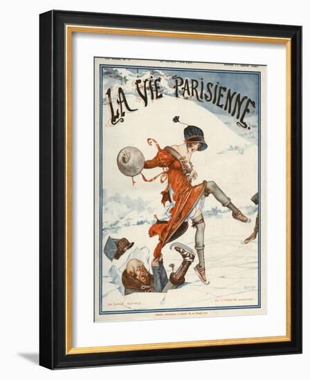 La Vie Parisienne, Cheri Herouard, 1920, France-null-Framed Giclee Print