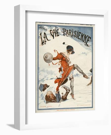 La Vie Parisienne, Cheri Herouard, 1920, France-null-Framed Giclee Print