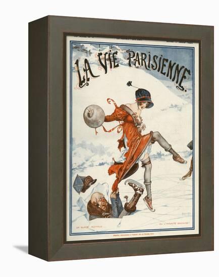 La Vie Parisienne, Cheri Herouard, 1920, France-null-Framed Premier Image Canvas