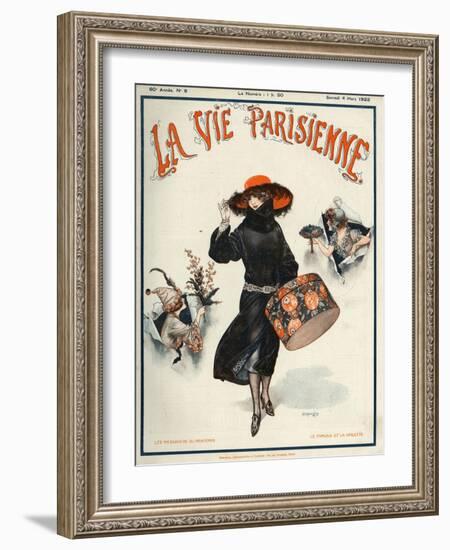 La Vie Parisienne, Cheri Herouard, 1922, France-null-Framed Giclee Print