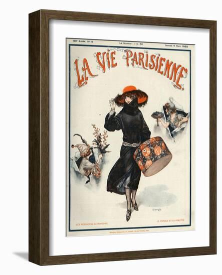 La Vie Parisienne, Cheri Herouard, 1922, France-null-Framed Giclee Print