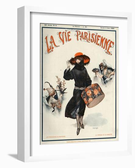 La Vie Parisienne, Cheri Herouard, 1922, France-null-Framed Giclee Print