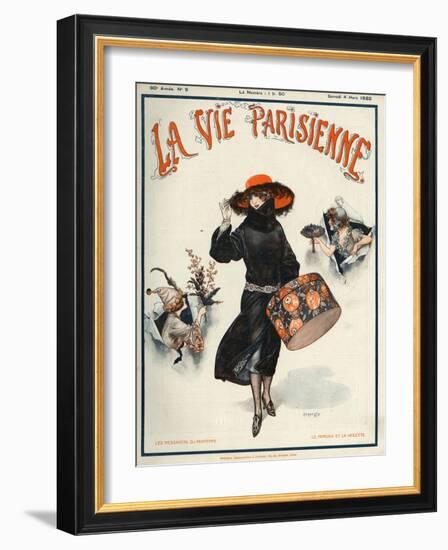 La Vie Parisienne, Cheri Herouard, 1922, France-null-Framed Giclee Print