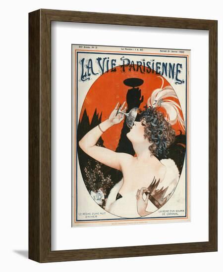 La Vie Parisienne, Cheri Herouard, 1922, France-null-Framed Giclee Print