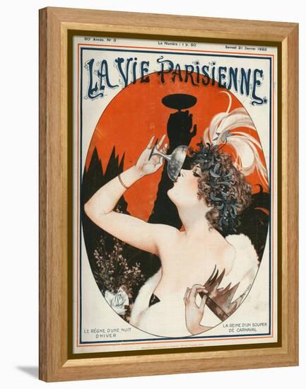 La Vie Parisienne, Cheri Herouard, 1922, France-null-Framed Premier Image Canvas