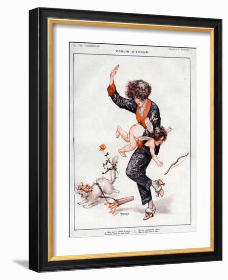 La Vie Parisienne, Cheri Herouard, 1922, France-null-Framed Giclee Print