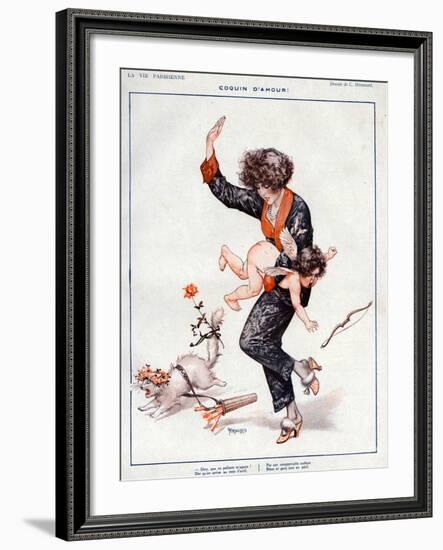 La Vie Parisienne, Cheri Herouard, 1922, France-null-Framed Giclee Print